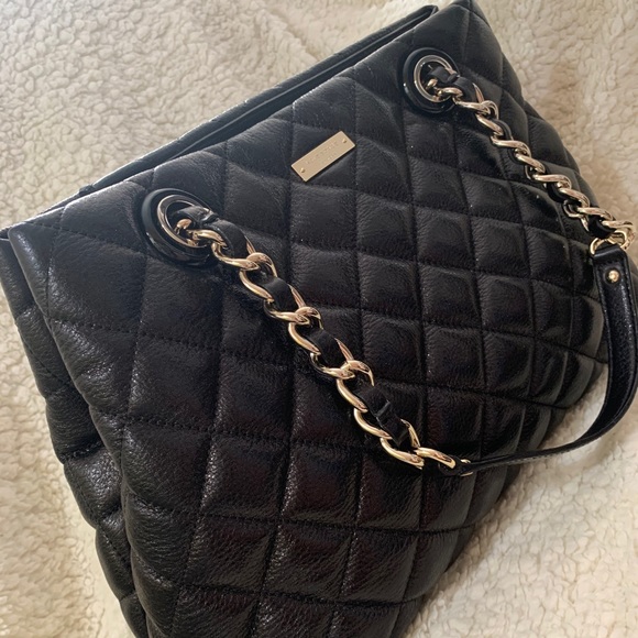 kate spade Handbags - Kate Spade Women's Black Mary Anne Quilted Leather